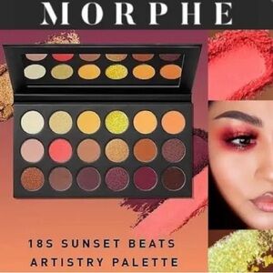 Morphe 18S Sunset Beats Palette - Bold Hues